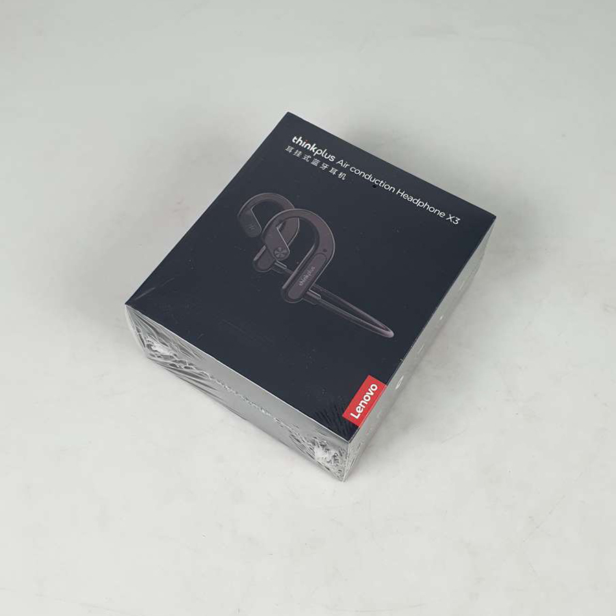 Lenovo Thinkplus Air Conduction Earphone Wireless Bluetooth 5.0 - X3 - Black