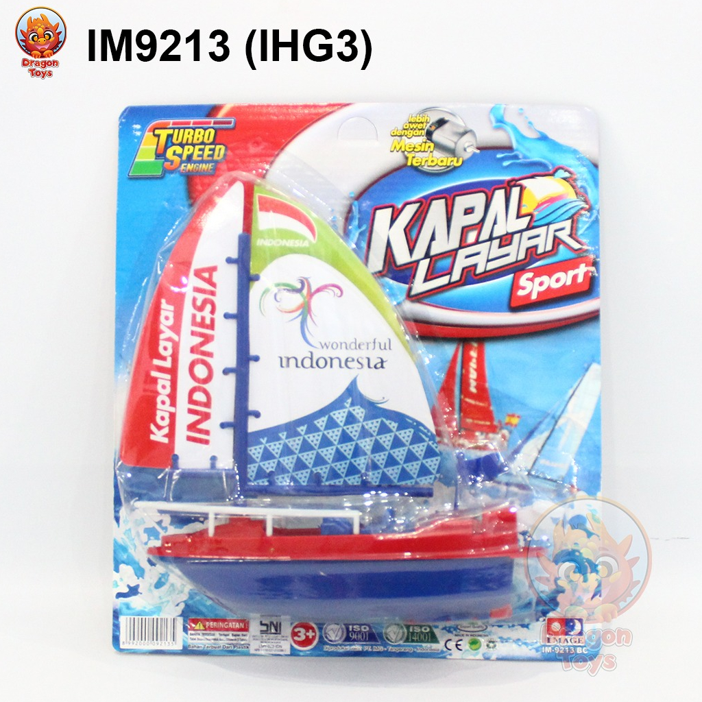 KAPAL MAINAN BOAT ANAK - MAINAN KAPAL LAYAR - MAINAN ANAK MATARAM