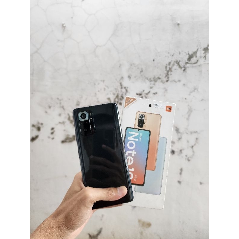 Redmi Note 10 Pro 6/128 fullset mulus