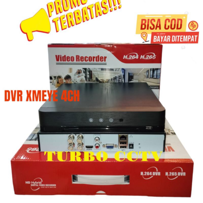 DVR CCTV 4CH 2MP 1080P DVR CAMERA CCTV