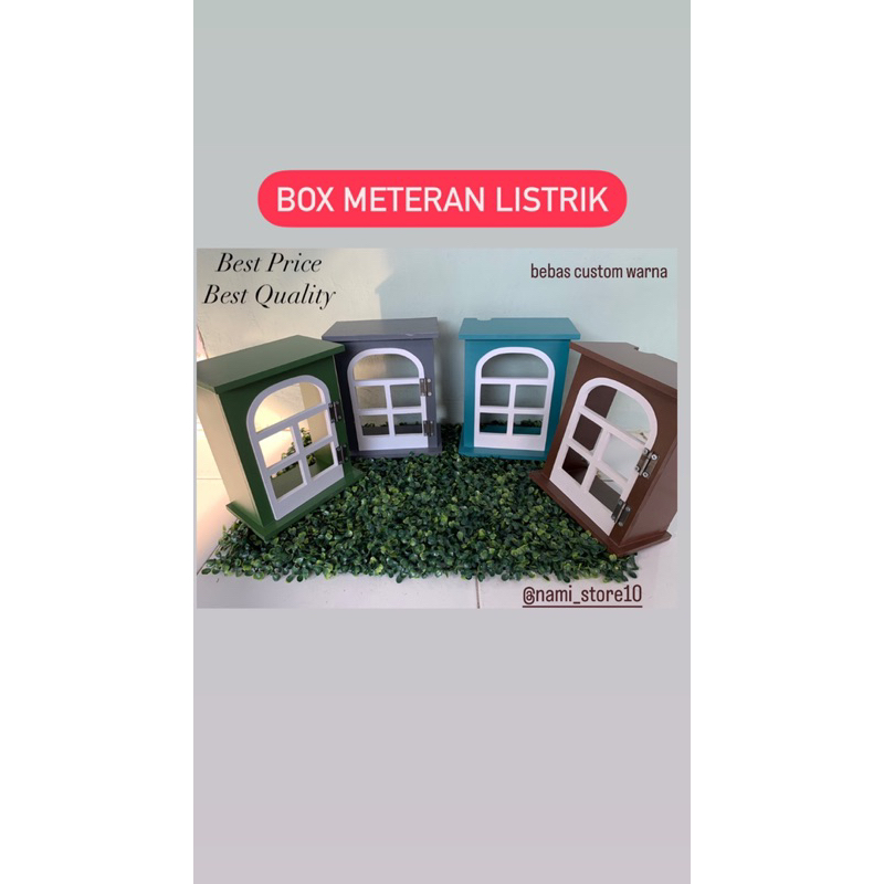 BOX METERAN LISTRIK / BOX TOKEN/ BOX LISTRIK