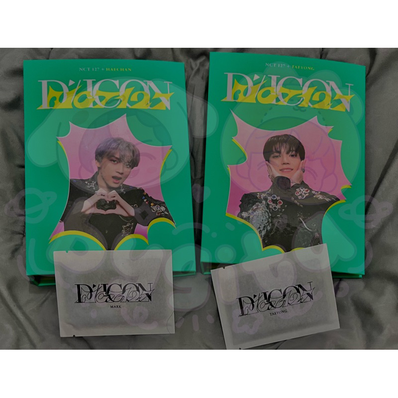 [READY STOCK] Dicon d’festa 102 NCT 127 BINDER SPC Special Photocard Taeyong Haechan Mark