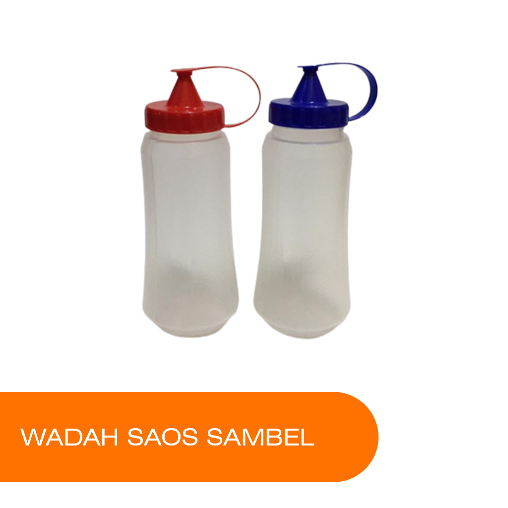 Botol Kecap Wadah Saos Sambel Mayonaise Plastik