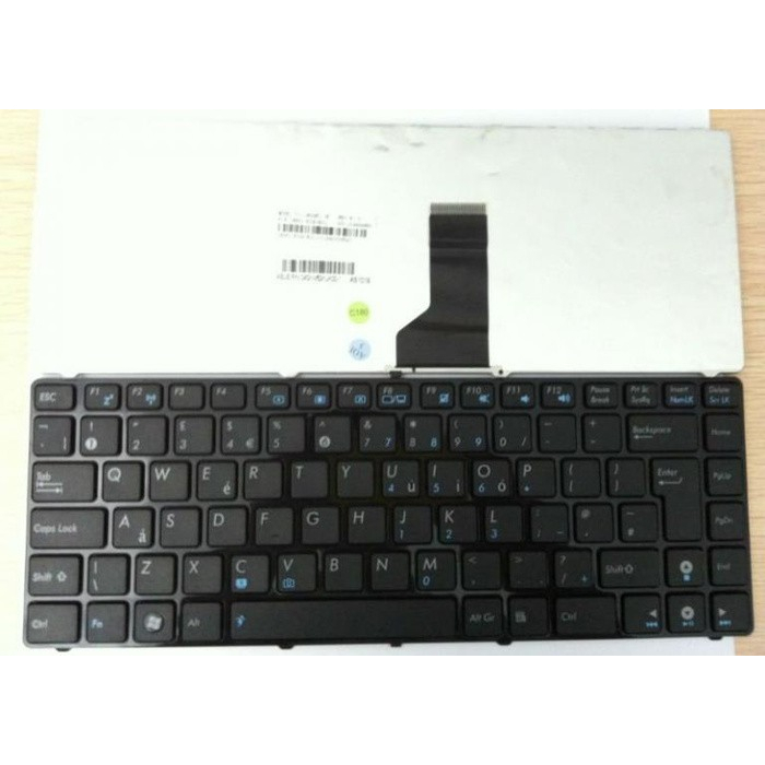 Keyboard Asus A42 K42 K42J A42 X43 X43B A43S J X42J K43S UL30 N42 N43 Black