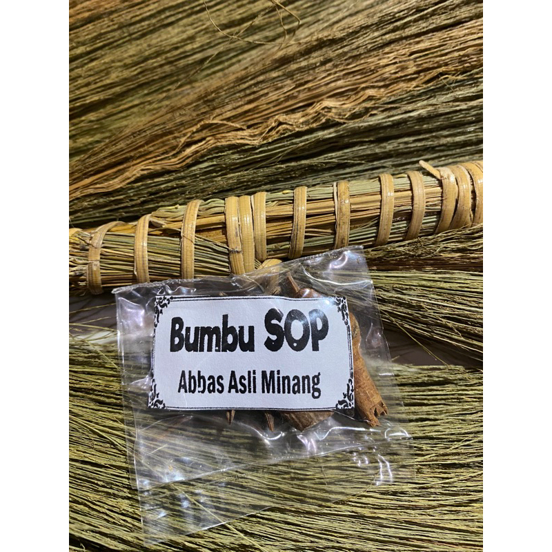 

BUMBU SOP REMPAH ASLI Minang