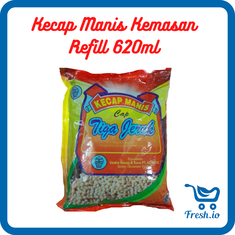 

Kecap Manis Kemasan Refill 620ml