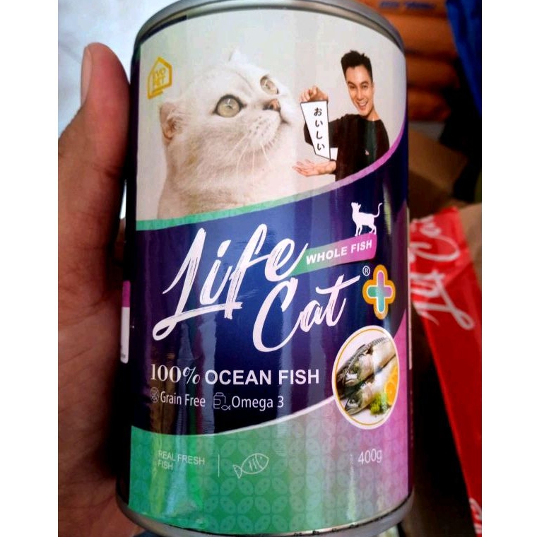 LICE CAT PLUS + || MAKANAN BASAH KUCING ADULT DAN KITTEN 400 GRAM