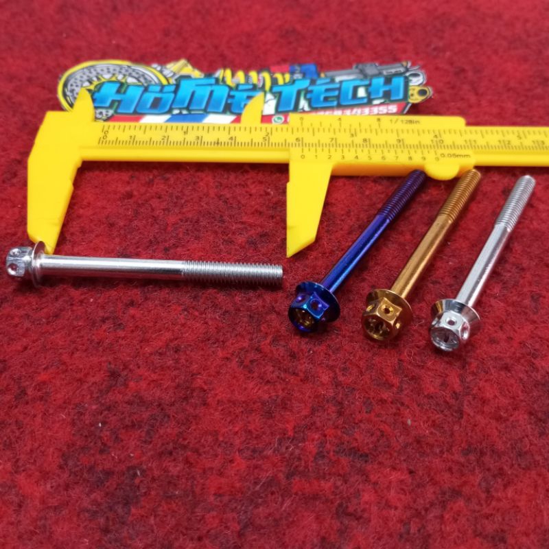 baut probolt M6x60 baut 10 panjang 6cm,probolt flower drat 10 panjang 6cm probol