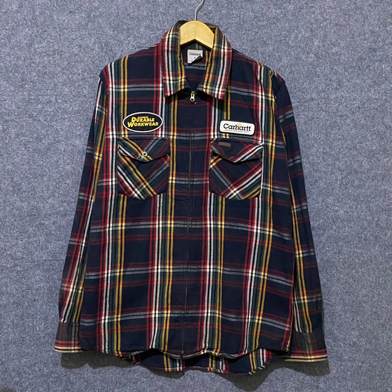 kemeja flannel carhartt