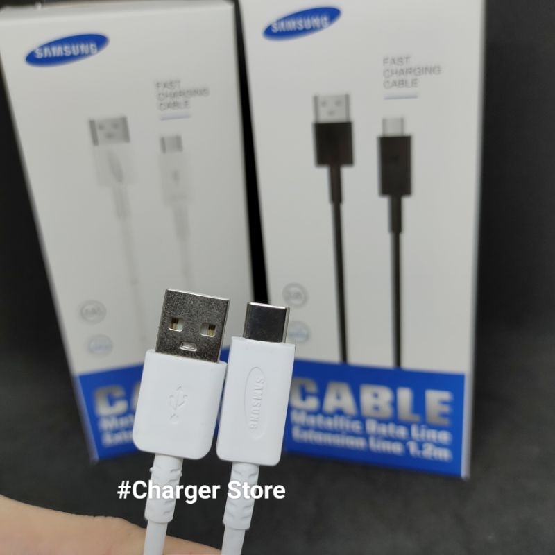 Kabel Data Samsung Type C 6.5A ORIGINAL SUPER FAST CHARGING Metallic Data