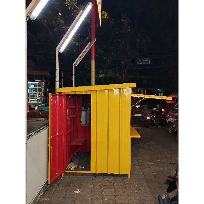 Booth Container Gerobak Dagang