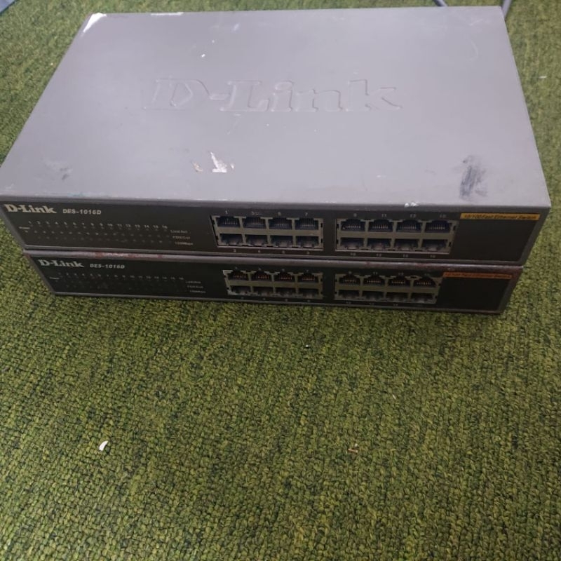 switch hub 16 port dlink 10/100
