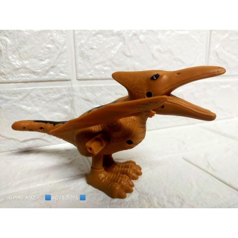 YI 4 MAINAN HEWAN DINOSAURUS PUTAR MINI LUCU / MAINAN PTEROSAURUS LONCAT KECIL LUCU PUTAR SUPER BAGUS / Mainan Anak DINO Berjalan Model Putar Untuk Anak / THE JUMPING DINOSAURS