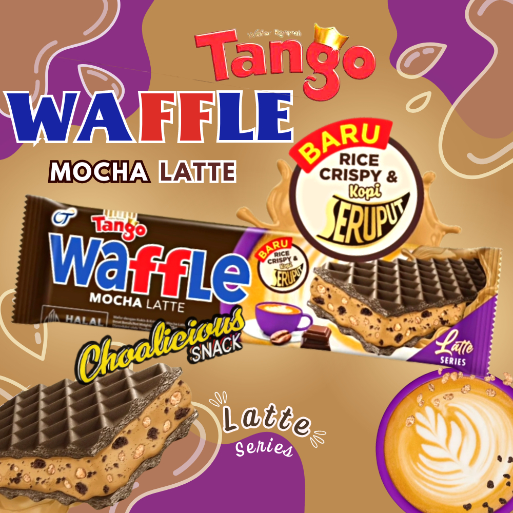 

TANGO Waffle Mocha Latte @25 gram (1 box isi 13 pcs /1 karton isi 8 box)