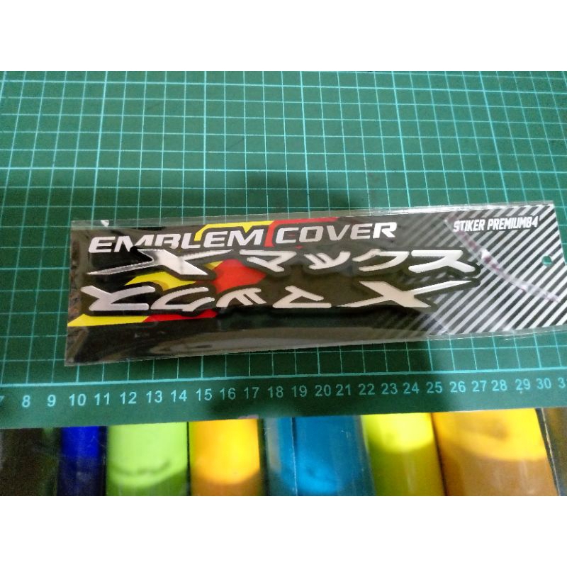 

sticker timbul AXRILIK TULISAN