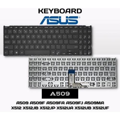 Keyboard Asus Vivobook 15 A509 A509f A509fa A509fj A509ma X509 X509U X509UA X509FA X509FJ X509DA HIT