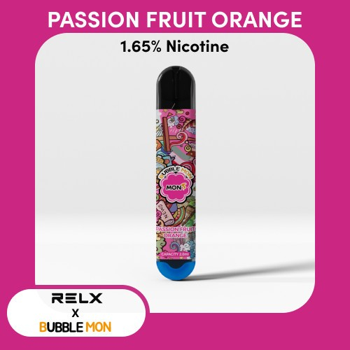 RELX Bubblemon Disposable Pod - Passion Fruit Orange