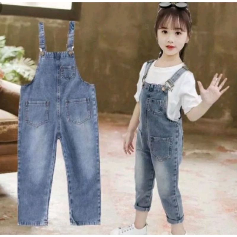 OVERAL CELANA ANAK // JUMPSUIT USIA 3 - 7 TAHUN