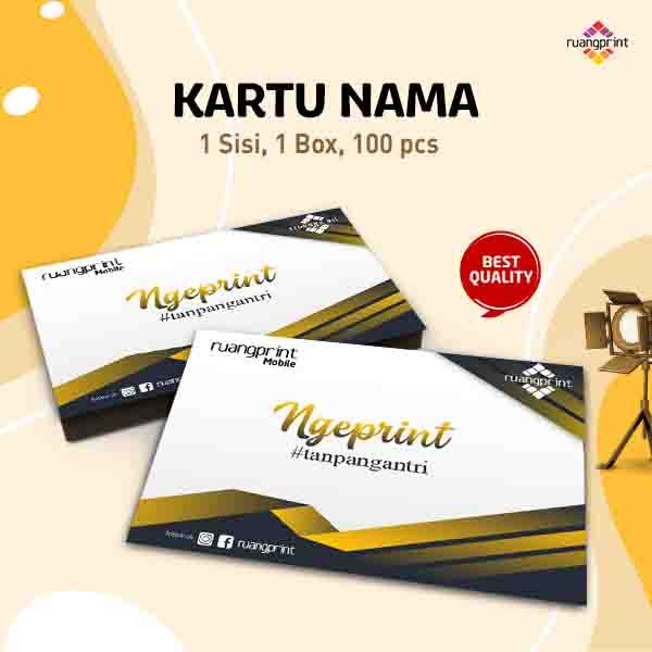 

Kartu Nama / Kartu Nama 100pcs / Kartu Nama 1 Hari Jadi / Art carton 260gr