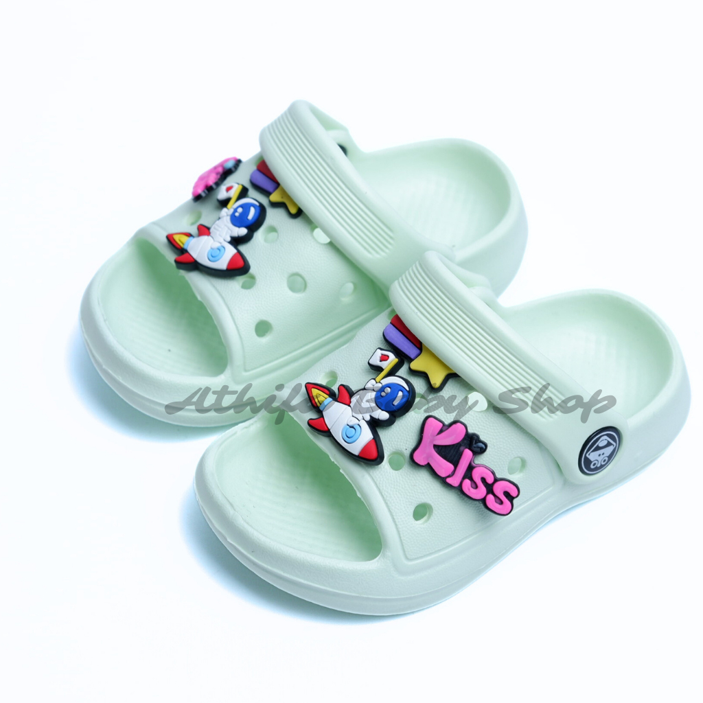 Sepatu Sandal Anak Perempuan Bayi Balita Usia 6 7 8 9 10 11 Bulan 1 2 3 Tahun Sendal Gunung Karet Karakter Cewek Spatu Sandal Spon Prewalker Phylon Ringan -BC 06120-