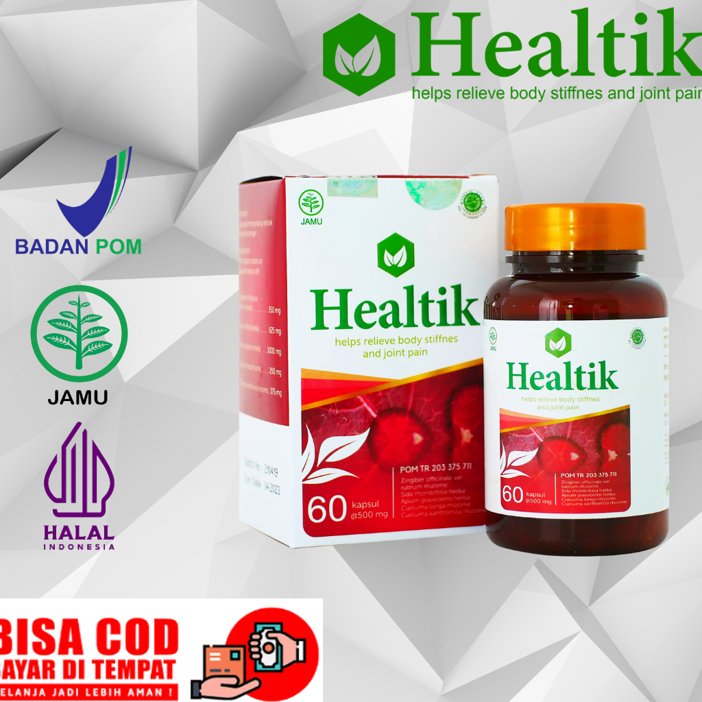 HEALTIK OBAT HERBAL REMATIK DAN ASAM URAT | HEALTIK