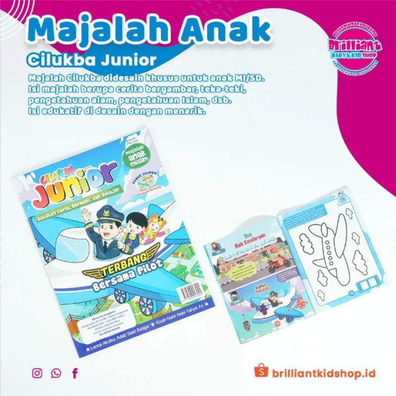 Majalah Anak Majalah Cilukba Juniot