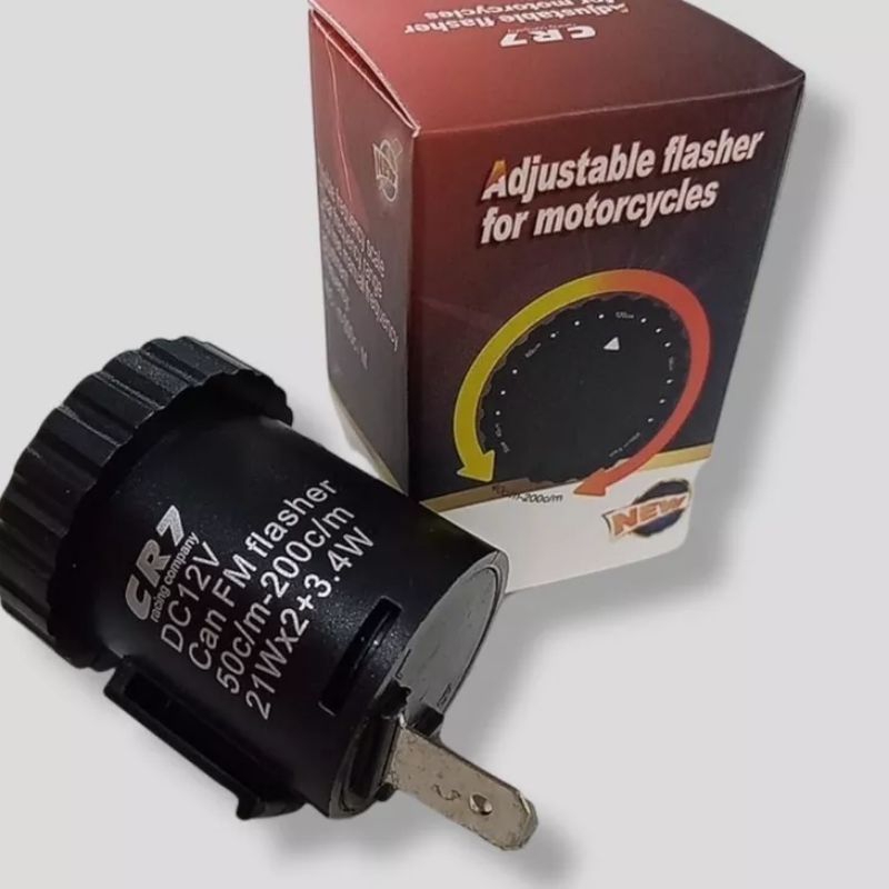 Produk Terbaru Flasher stelan flasher custom sen cr7 Led bisa atur kedip cepat atau lambat sen motor