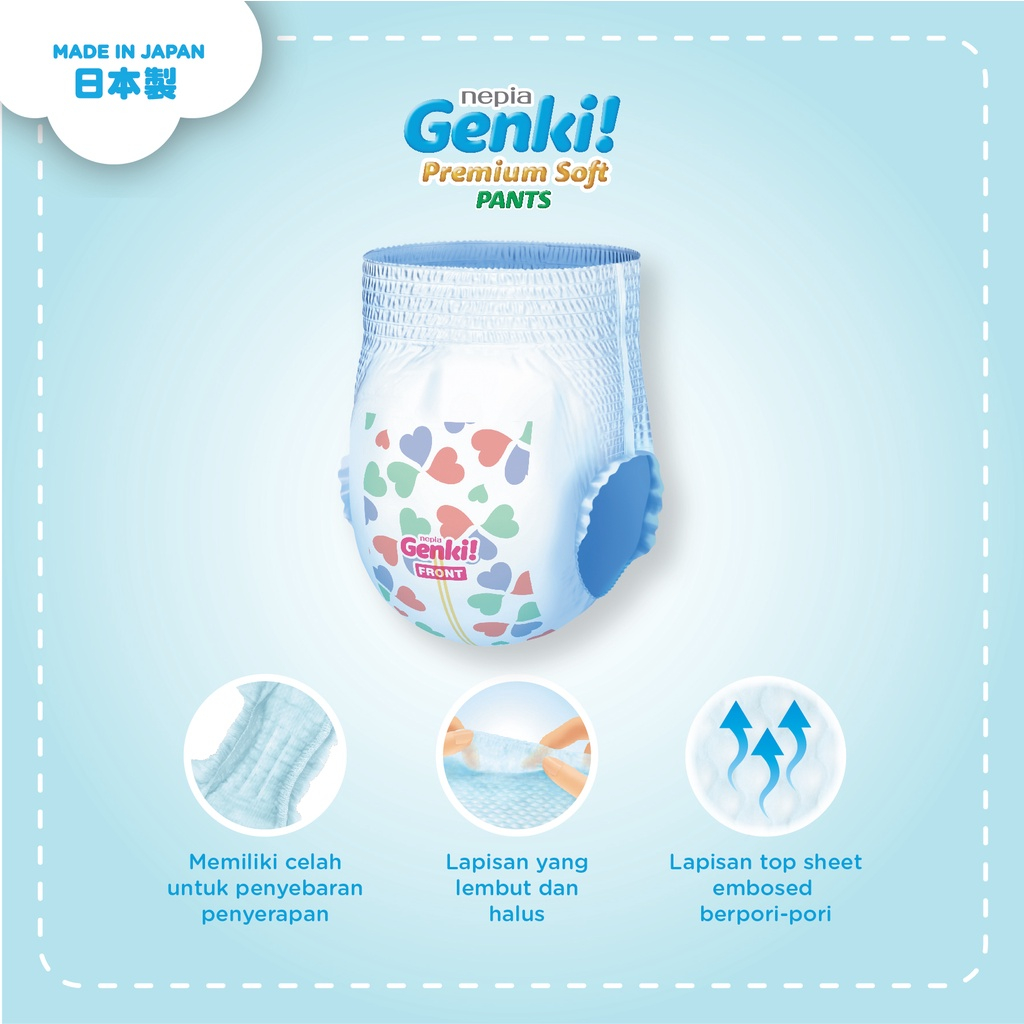 NEPIA GENKI PREMIUM SOFT / POPOK BAYI