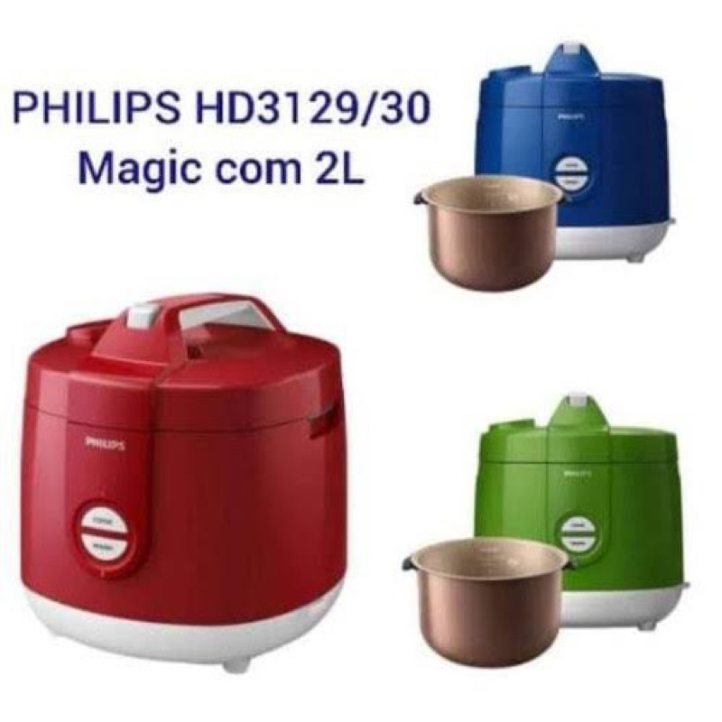 MAGIC COM PHILIPS HD 3129/3131 Rice Cooker 3in1 premium