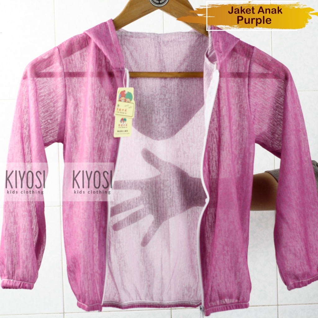 Jaket Anak Musim Panas Laki-laki / Perempuan / Jaket Fashionable Anak / Jaket Breathable