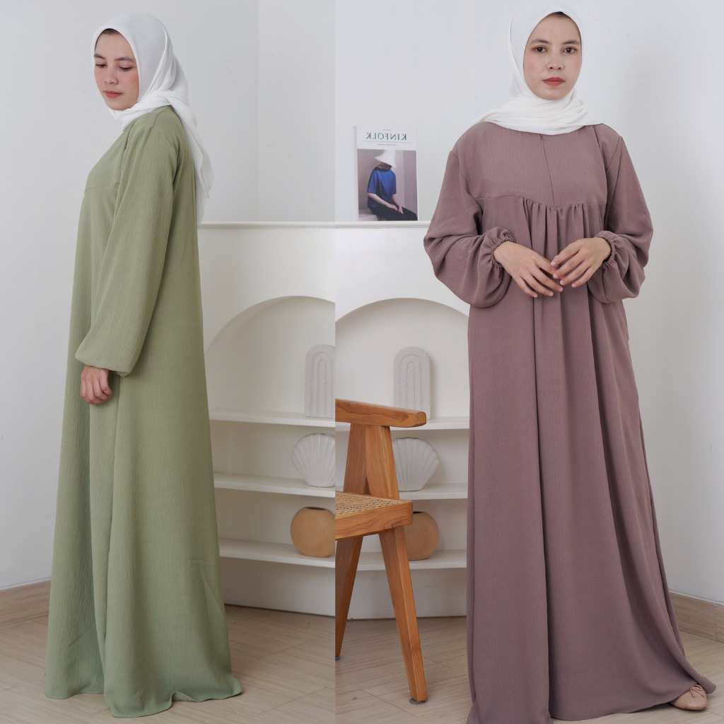 GAMIS ALENA PART 3/ ABAYA ALENA SEMI BALON BUSUI FRIENDLY
