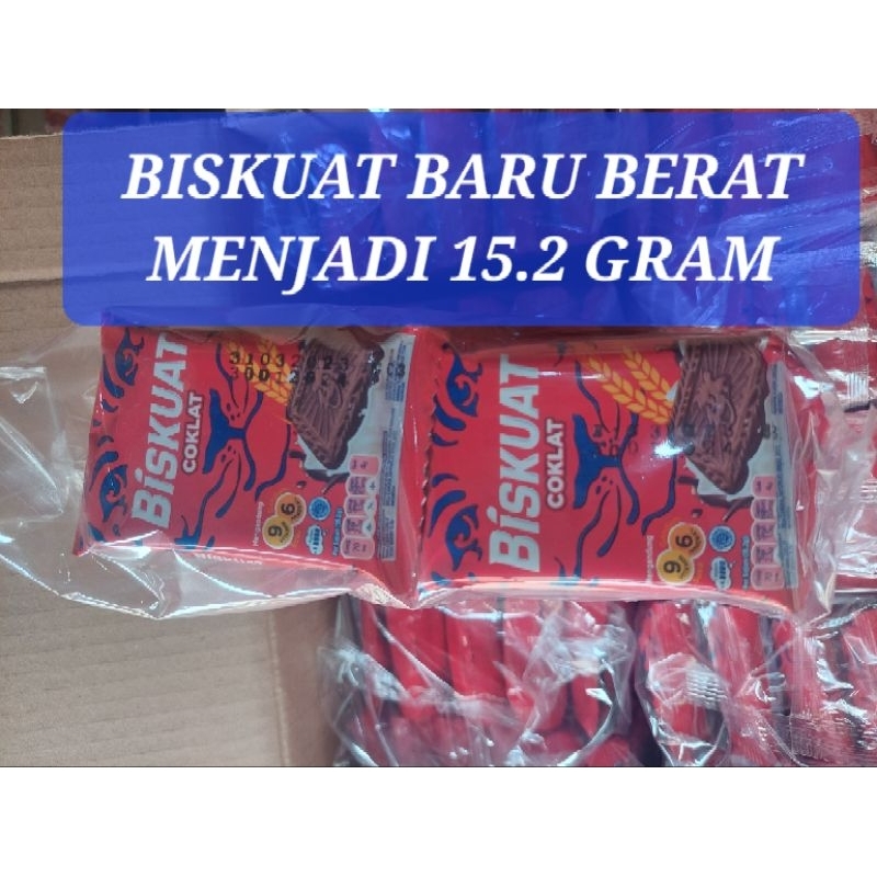 Biskuat coklat eceran 1000 1 pack isi 20 pcs