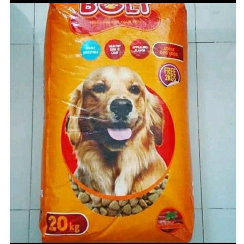 Bolf Dog Beef 20kg Kuhusus Expedisi/Dog Food Beef Bolt Dog 20kg