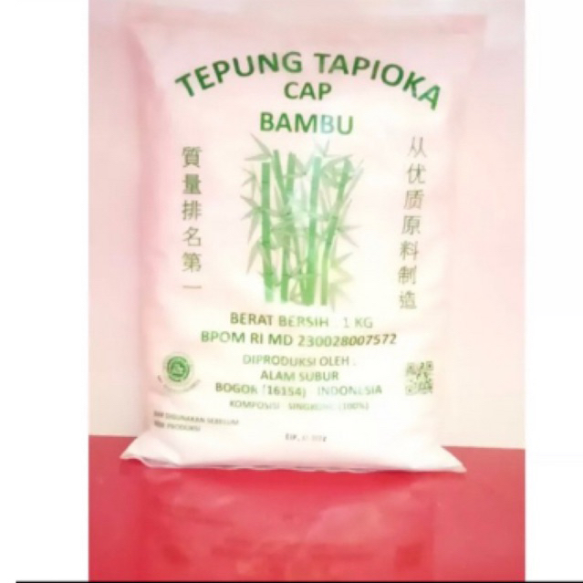 

sagu cap bambu kemasan 1kg