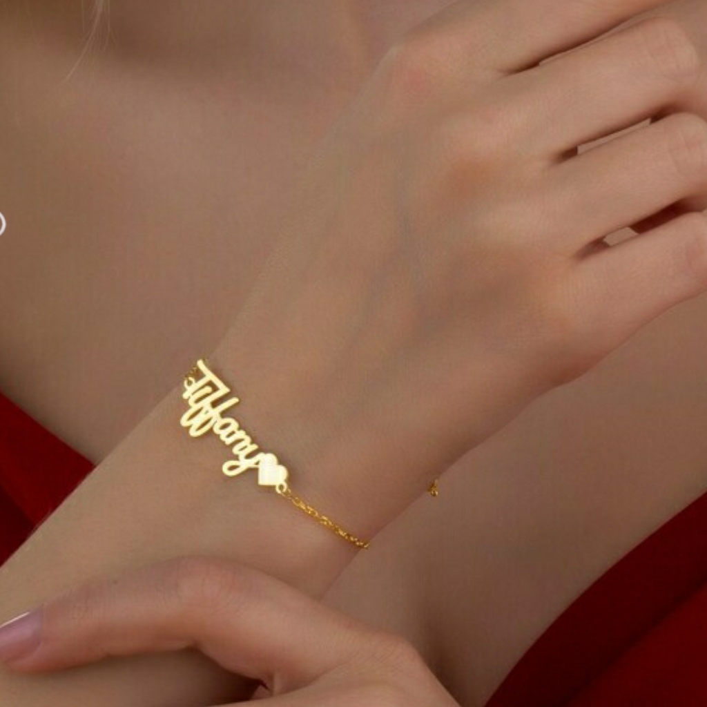 gelang nama lapis emas 14k gelang bayi sampai dewasa  gelang custom name
