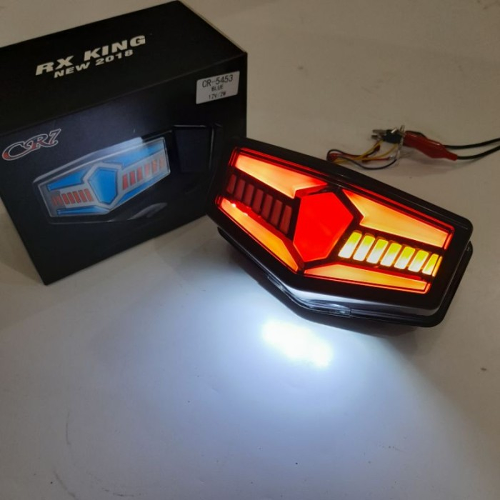 LAMPU STOP LED RX KING STOP KING LED VARIASI NEW SEIN RUNNING  STOP LAMP LED TRANSFORMER