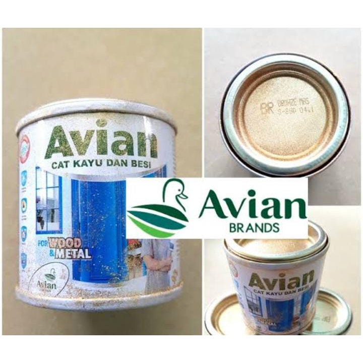 AVIAN BRONZE CAT KAYU EMAS KECIL BRONZE 100CC