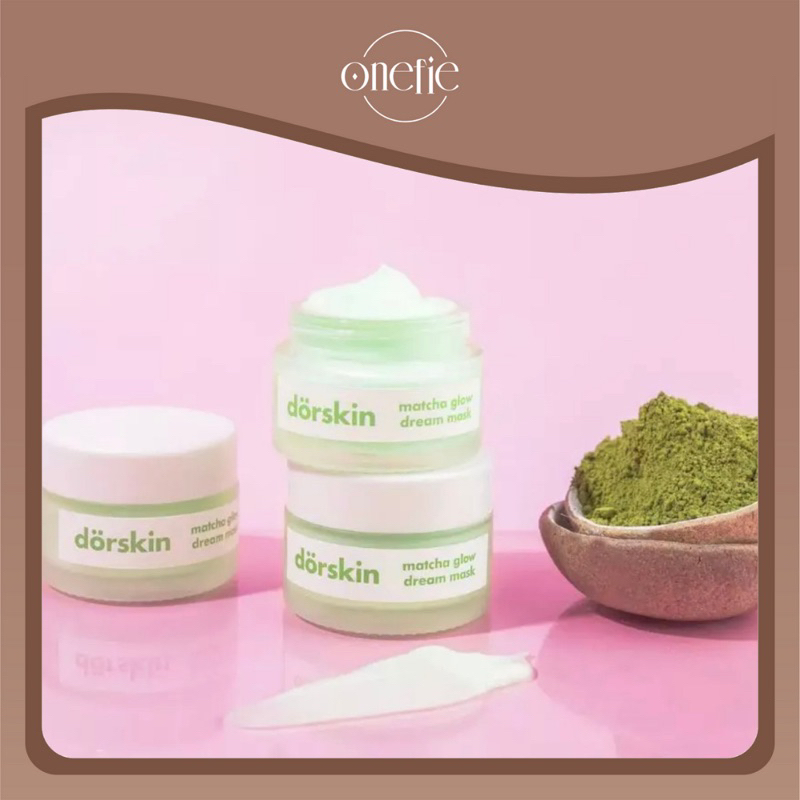 [READY STOCK] MATCHA GLOW BY DORSKIN | SLEEPING MASK &amp; MOISTURIZER BY DORSKIN