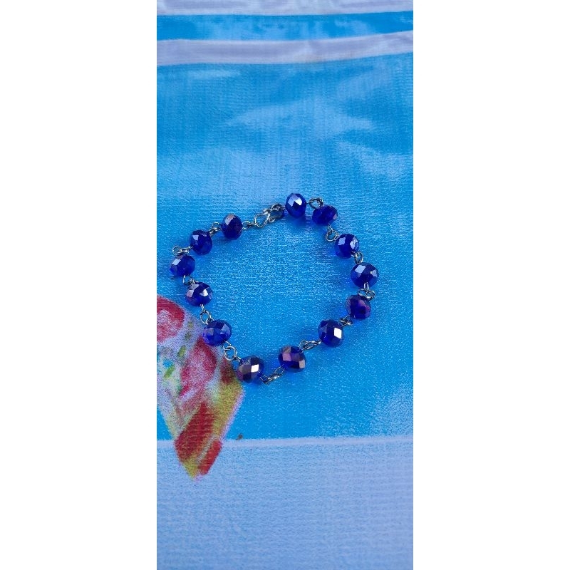 1Kd (20pcs) Gelang kristal rata 8ml