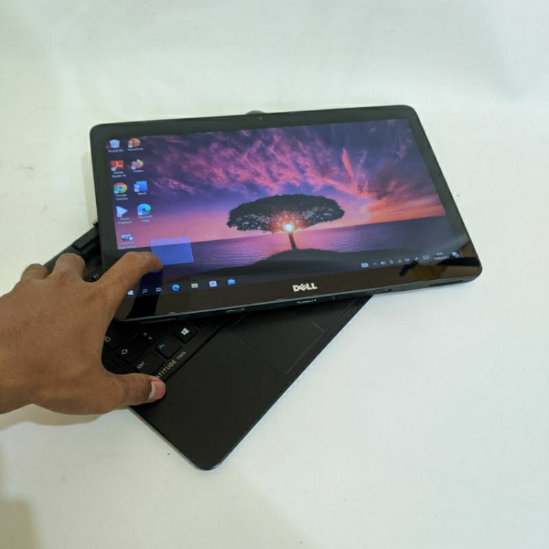 laptop Touchscreen 2in 1 Dell latitude 7350 - core m-5 - ram 8gb - ssd 256gb