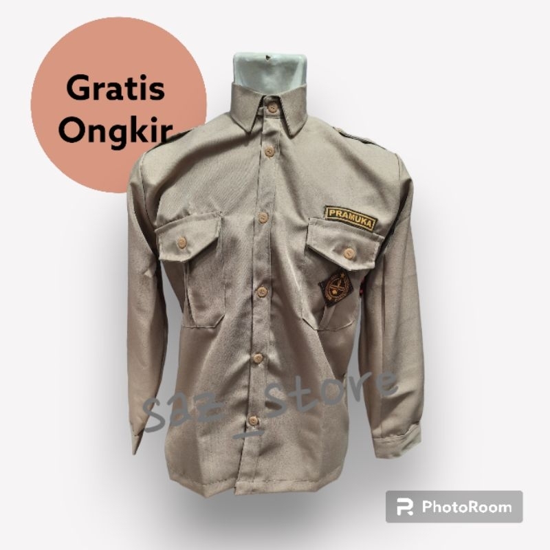 BAJU PRAMUKA LARICI/PRAMUKA KAIN POLISI