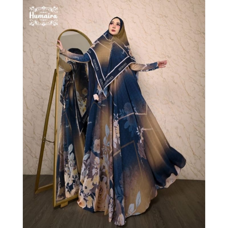 MAZIDAH DERIES BY HUMAIRA  GAMIS HUMAIRA SYAR'I ORI TERBARU 2023  GAMIS HUMAIRA SYAR'I  TERBARU