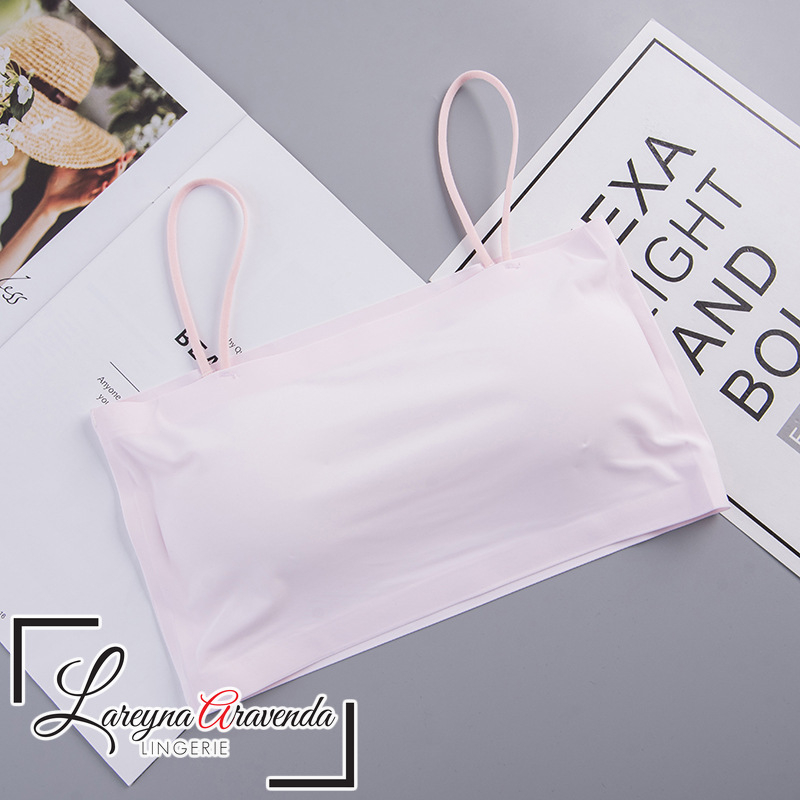 Lareyna Aravenda BH Bra Seamless Kemben Simple Polos Tali Kecil Untuk Pesta BH011