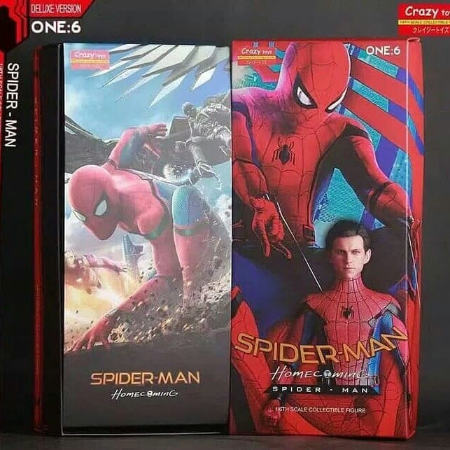 Crazy Toys Spiderman Homecoming Tom Holland Regular Version