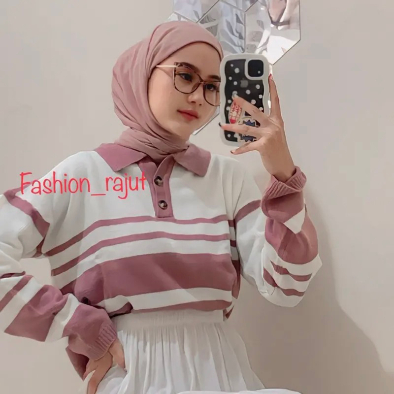 INAYA POLO BLOUSE - Cirebon Cloth