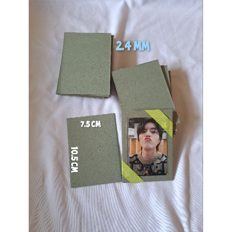 Karton Gray Board/Karton Board Packing Photocard  A7