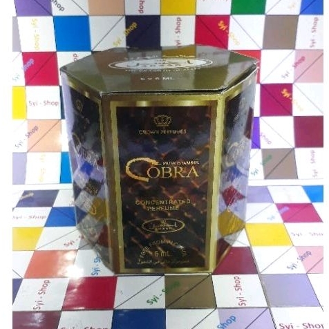 Parfum COBRA By Ahsan Roll On Non Alkohol 6ml