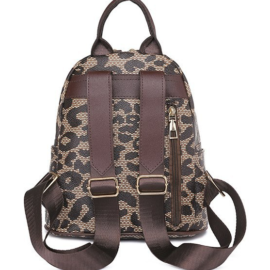 Funatic Tas Ransel Leopard wanita Import Tas Gendong Fashion Korea Fa1125