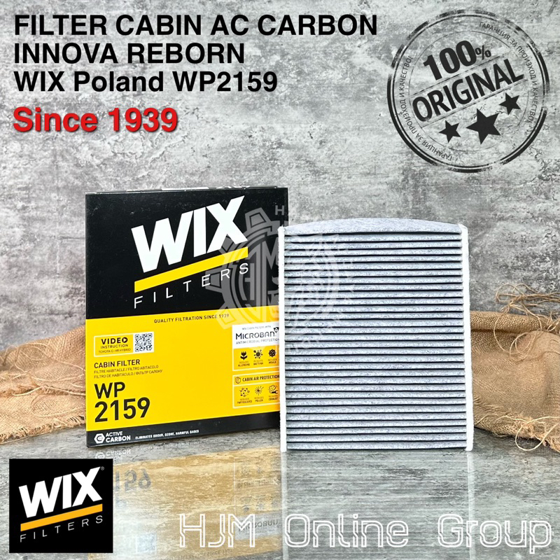 FILTER CABIN SARINGAN AC CARBON INNOVA REBORN FORTUNER VRZ WIX Poland