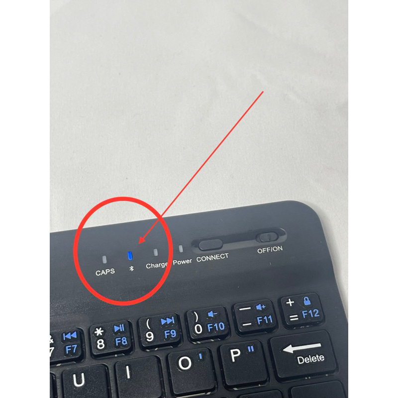 [OBRAL RIJEK] Wireless Bluetooth Keyboard Rechargeable - KM78D